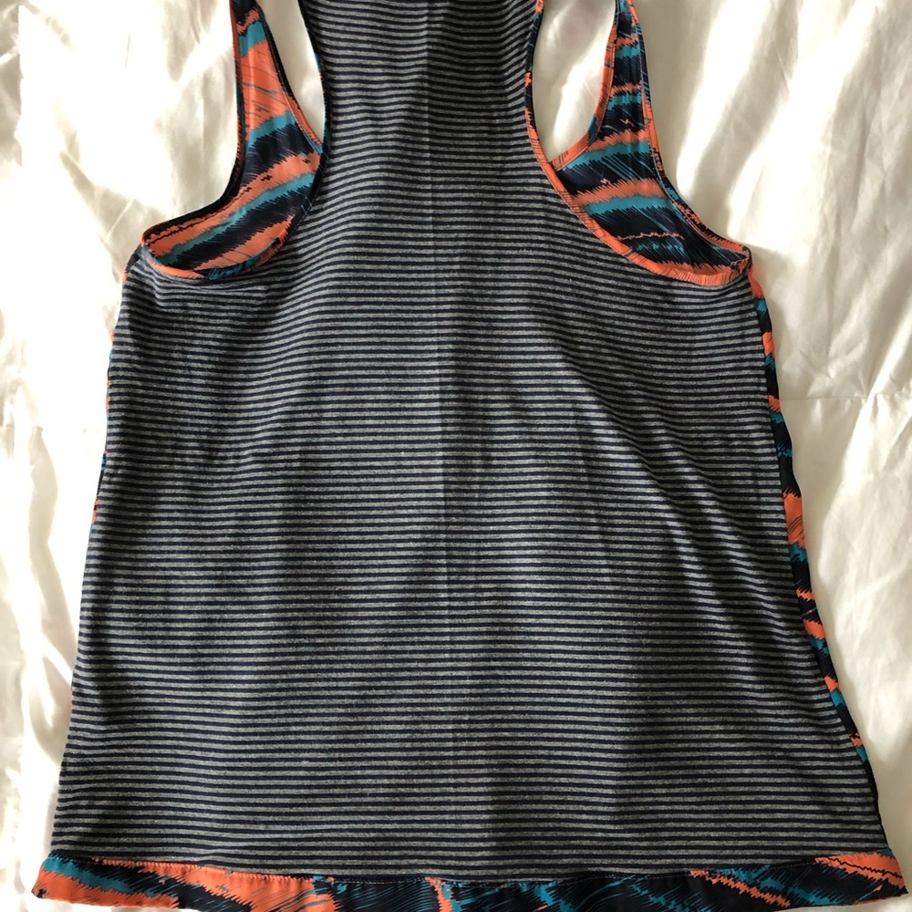 Eight Sixty Silk Racer Back Tank - Picture 2 of 3